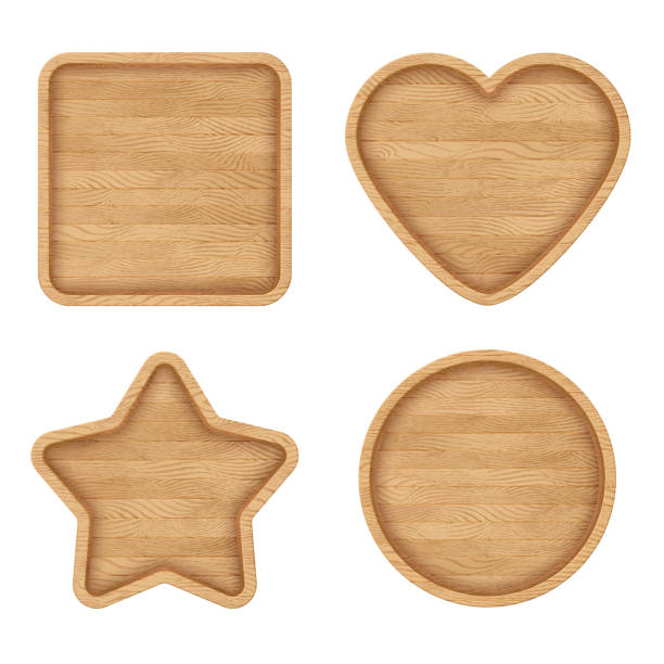 istockphoto-973147528-612x612 Set of wooden signs with frames. Wooden labels with various shapes: heart, square, circle, star. Vintage signs collection. Eps10 vector